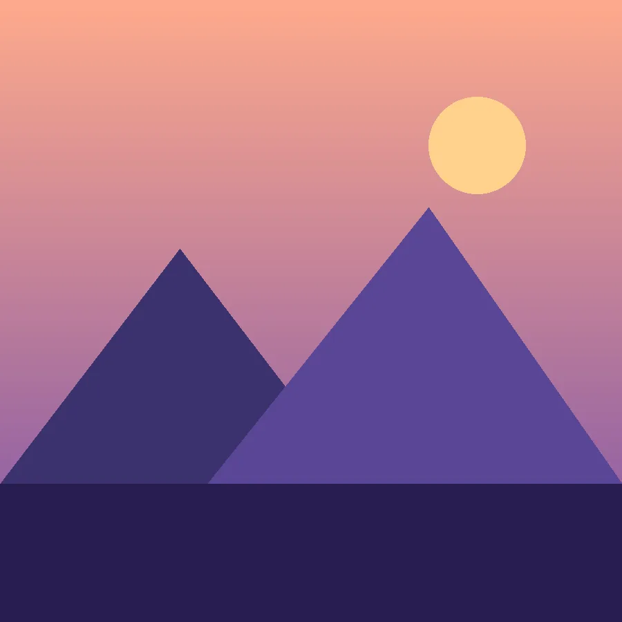 Montañas al atardecer